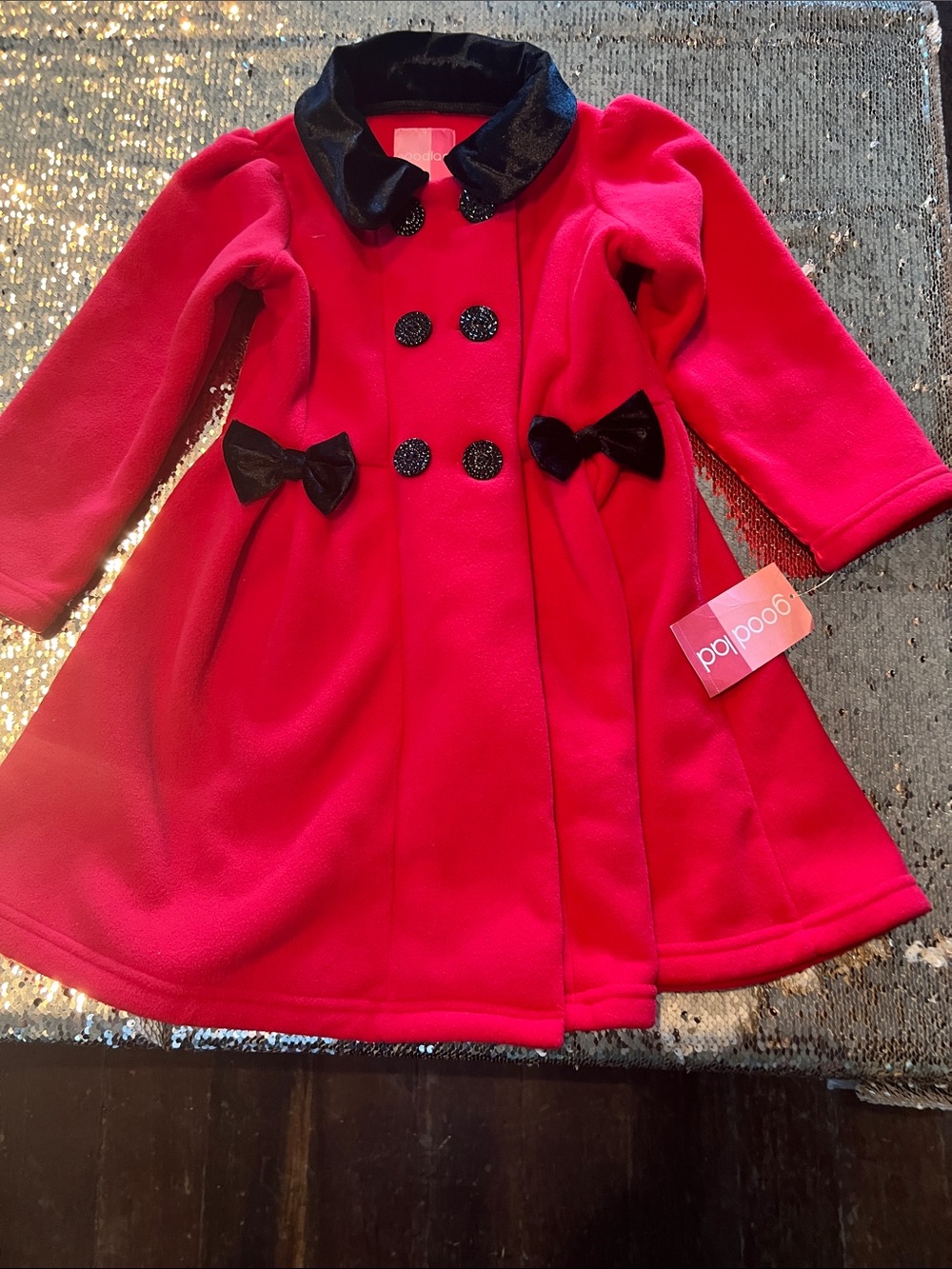 Good lad red child’s coat